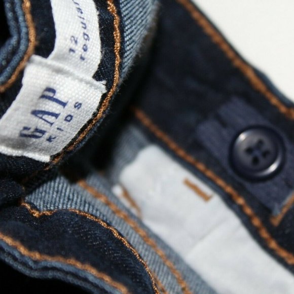 GAP Kids 12 Regular Dark Rinse Jeans - Picture 10 of 10